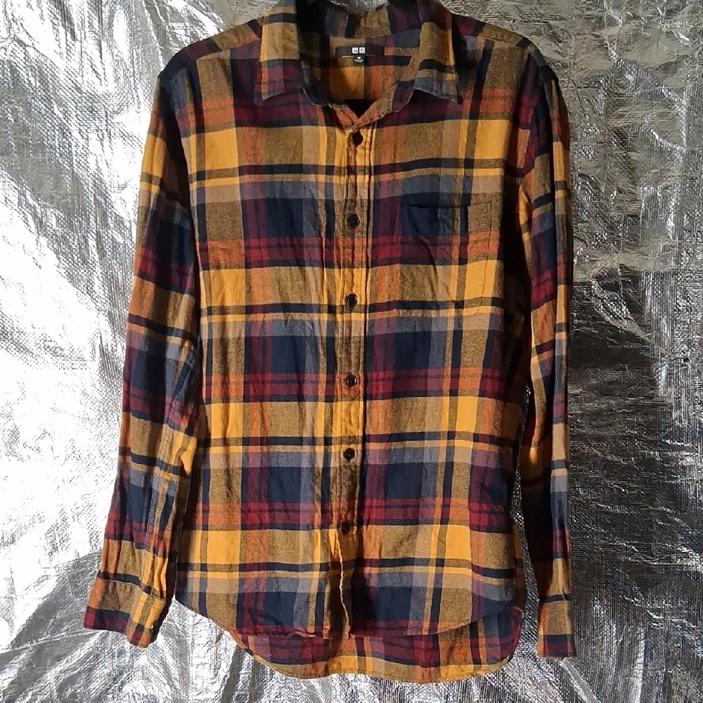 Uniqlo Multicolor Plaid Shirt